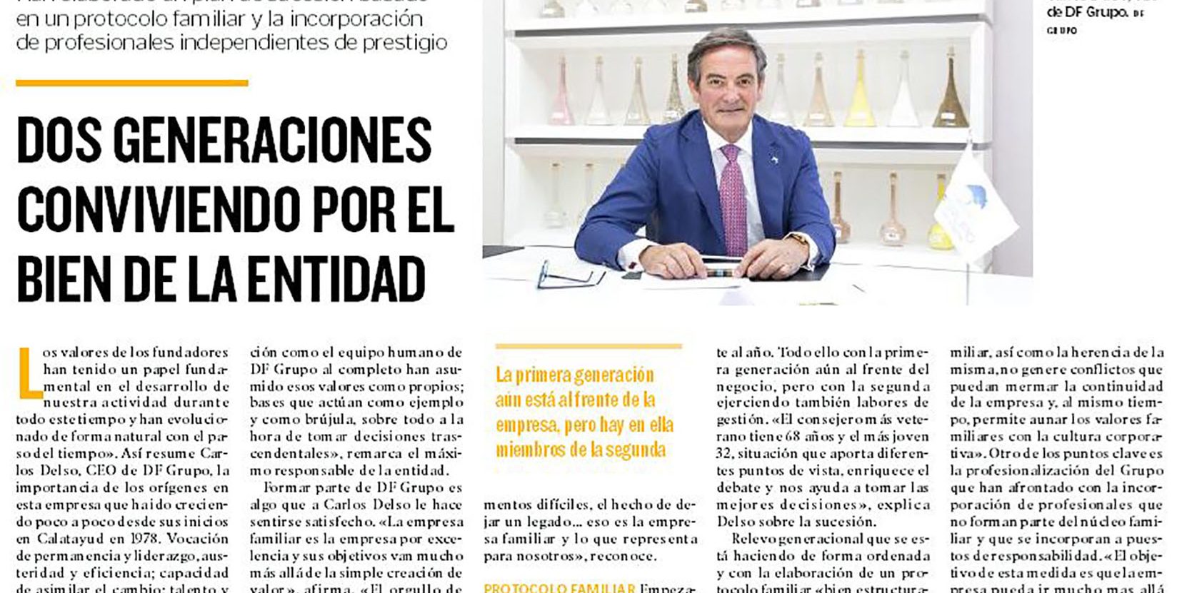 NOTICIA DFGRUPO EN EL HERALDO DE ARAGÓN